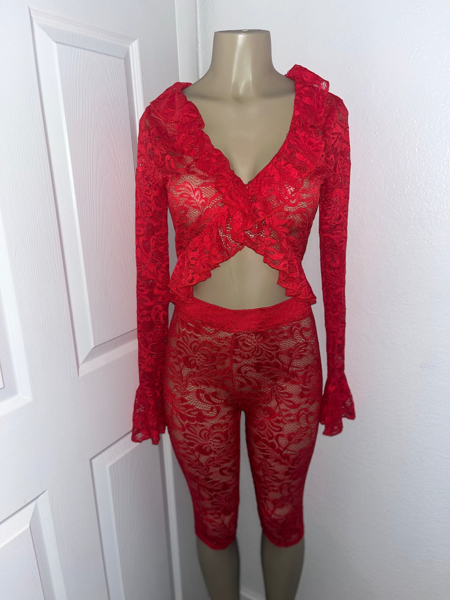 Red flame set