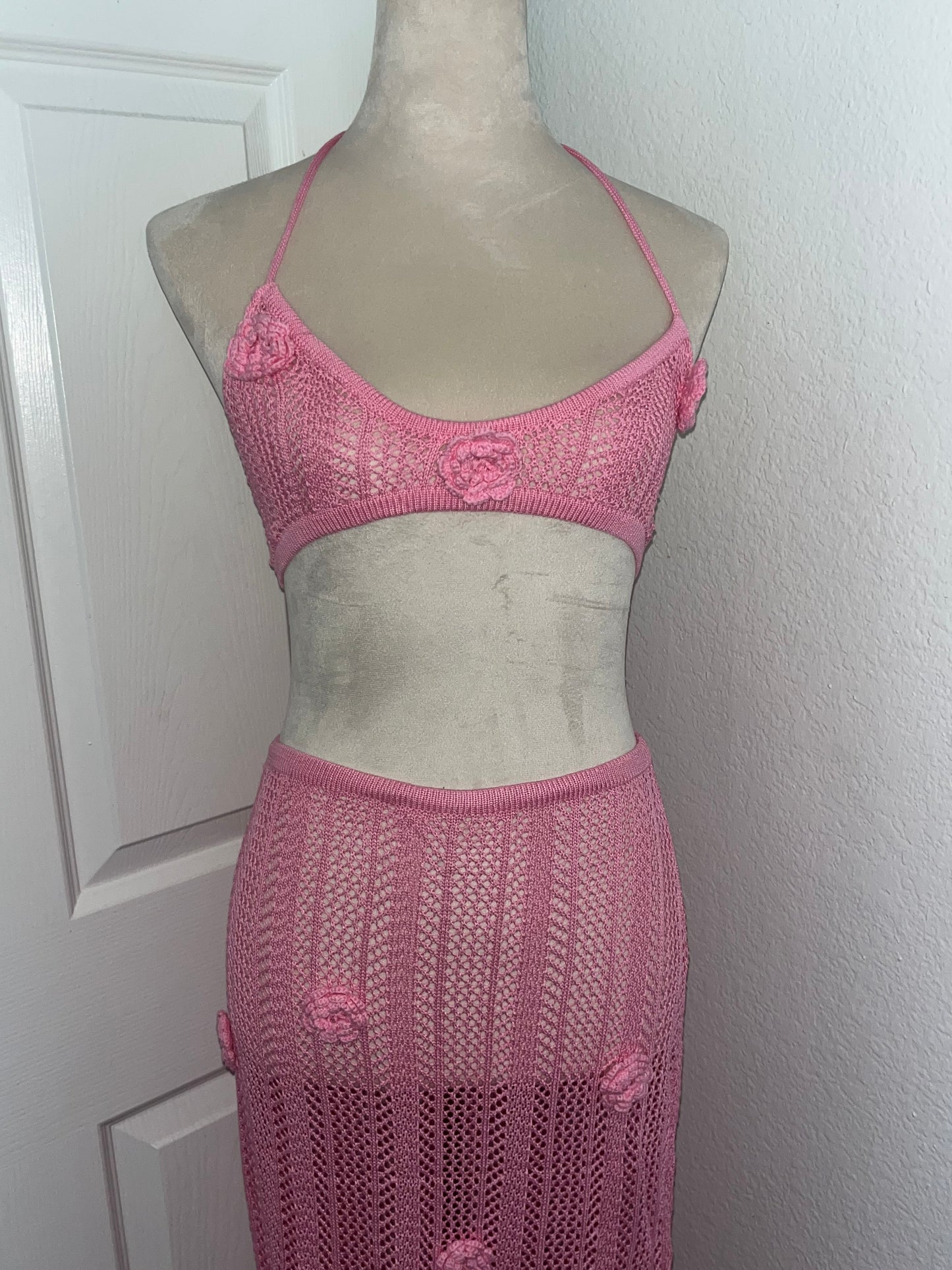 Pink Sands Crochet Set