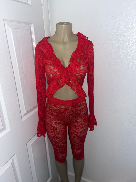 Red flame set