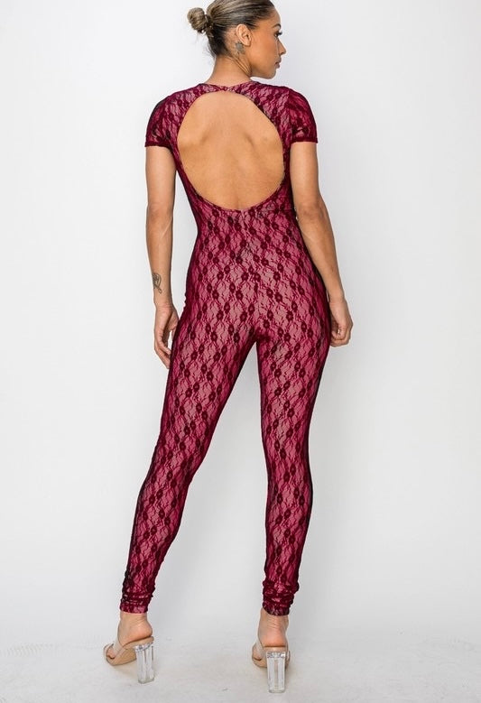 Love on Lace jumpsuit