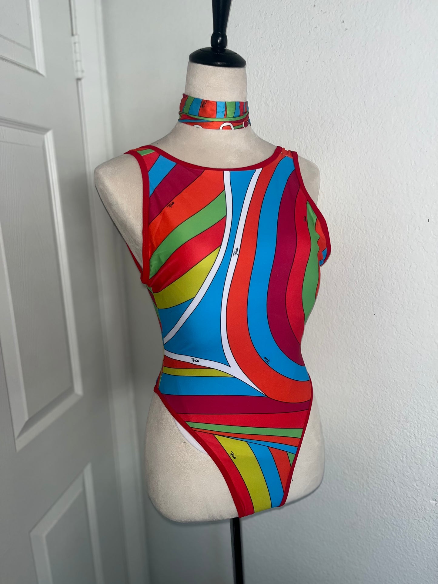 Paisley pop bikini
