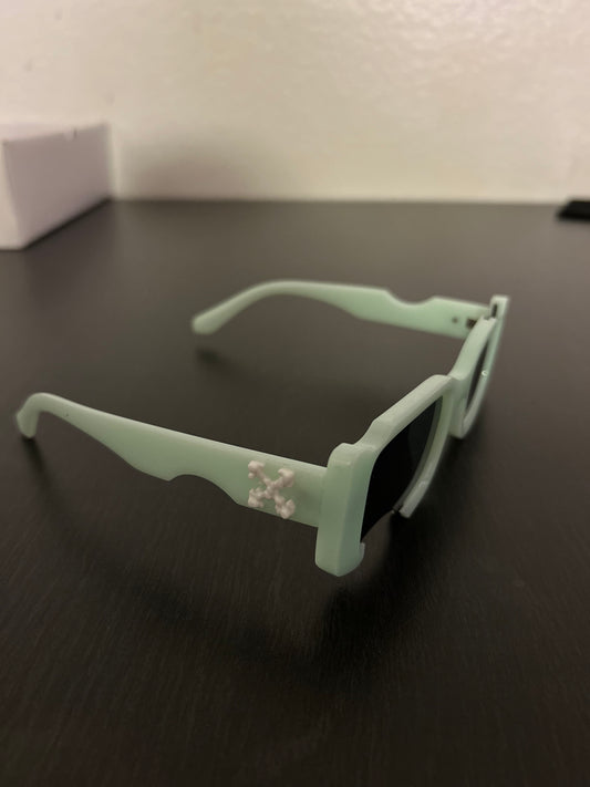 Mint green X shades