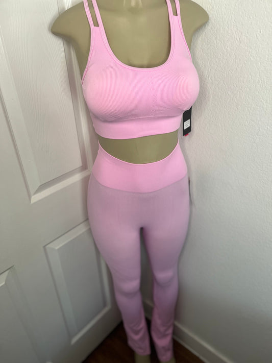 2 piece pink set