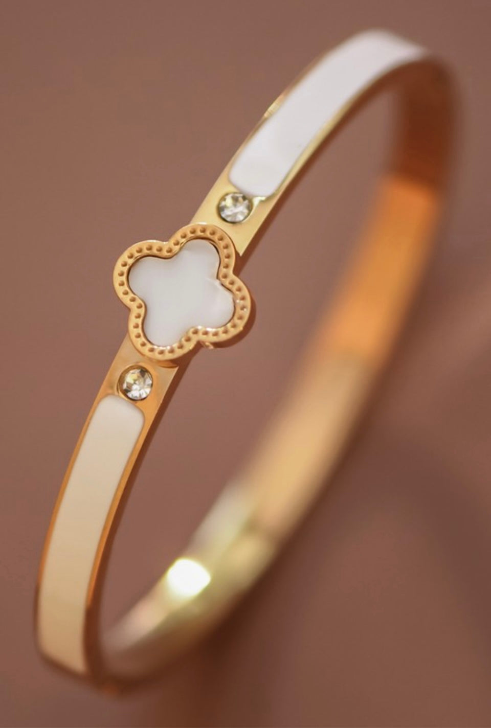 White Clover Bracelet
