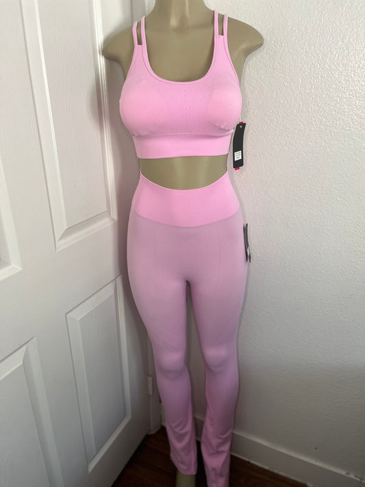 2 piece pink set